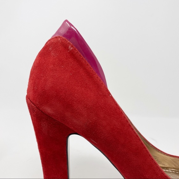 BCBGeneration Jodeci Peep Toe Platform Pumps 9.5 - Picture 6 of 8